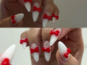 ☆白グラリボン11000円　0116c