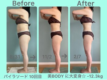 ビーナイス ビューティー(Be Nice Beauty)/30代 &nbsp;メリハリ美BODYに大変身