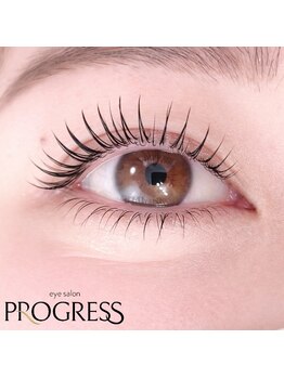 プログレス(PROGRESS)の写真/【3月20日NEWOPEN☆eye salon PROGRESS】モチが良いで話題◎すっぴんでも美しい目元に仕上げます♪