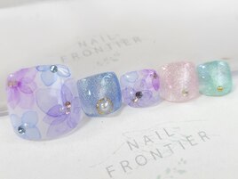 F水彩紫陽花マグフット14980円