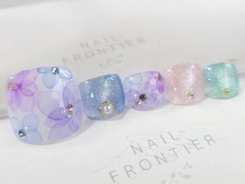 F水彩紫陽花マグフット14980円