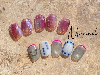エヌズネイル 三鷹駅前北口店(n’s nail)/個性派Design 定額9600