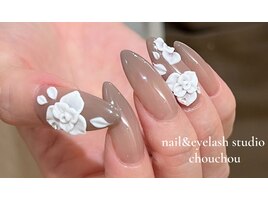 秋冬/エンポス３Dフラワーマロン