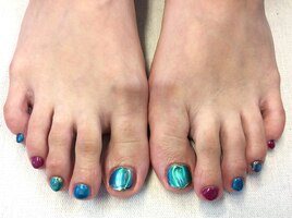 YMー40 お客様フットネイル