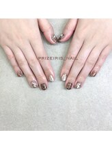 プライズアイリス アイラッシュ 池袋東口店(prize Iris eyelash)/レオパードネイル