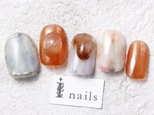 アイネイルズ 渋谷店(I nails)/オレンジニュアンス￥8980[渋谷]