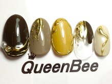 クインビー(Queen Bee)/定額サンプルジェルネイル