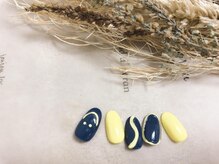 キキネイル たまプラーザ店(kikinail)/3月定額B ニコちゃん