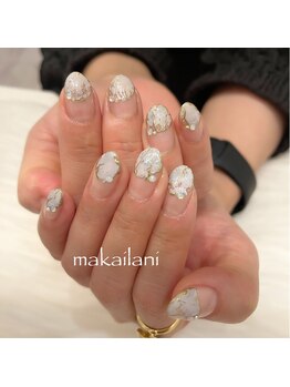 マカイラニ(Makai Lani)/大理石ネイル