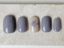 カラ ネイル 中津店(calla nail)/purple beige