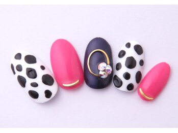 ネイルサロン アテナ(Athena)/アニマル柄ネイル