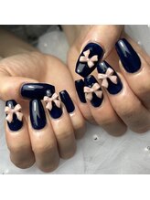 グロウネイル(Glow.Nail)/リボンネイル