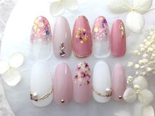 フローレスネイル 新宿西口店(FlawlessNail)の雰囲気（トレンドや季節に合わせた定額デザイン豊富♪つけ放題も人気★）