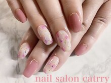 キャットリー(catrry)/押し花ネイル