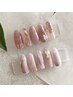 【ニュアンスネイル】ニュアンス持ち込みデザイン、ブライダル　￥9900～