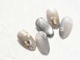 和☆フラワー☆くすみマグネット