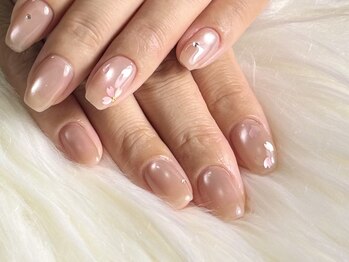 肌なじみ抜群♪桜ホロ×マグ