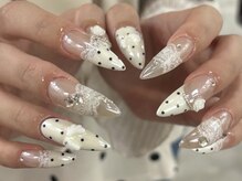 ゼアウィルビーラブデイ(there will be loveday)の雰囲気（持ち込みネイル）
