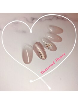 ダイアモンド ハニー(Diamond Honey)/ハートのワンポイントアート