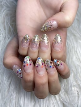 インプレス 鶴見店(Impress)/キラキラネイル