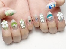 ラスズラン(La suzuran)/キャラクター3Dネイル