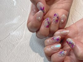 繊細フラワーアート