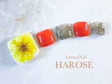 ラグジュアリーネイル ハローズ(HAROSE)/フットジェルアートコース