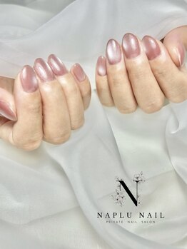 ナプラネイル(Naplu nail)/キラキラ　マグネットネイル
