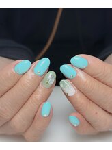 サムズアップネイル(thumbs up nail)/お客様ネイル