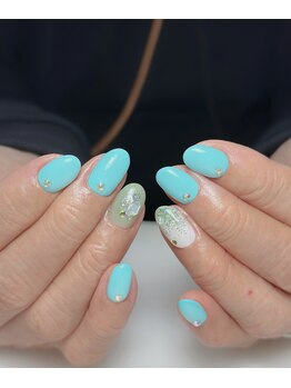 サムズアップネイル(thumbs up nail)/お客様ネイル