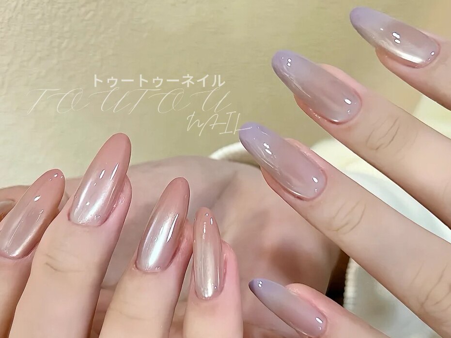 18］ネイルチップ うるうるネイル うる艶 ぷっくり お呼ばれ オーダー