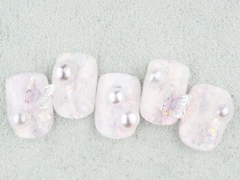 マハロネイルサロン 川崎店(mahalo)/伊藤指名ガーリーネイル7480円