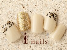 アイネイルズ 町田店(I nails)/レオパードフレンチ 7980円