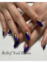 リリーフネイルルーム(RELiEF NAiL ROOM)/Simple &nbsp;Nail