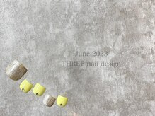 スリー(THREE)/June 2023/nail design