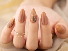 ヴァンネイル(VINGT NAIL nail&eye beauty)/秋カラー　ニュアンスネイル