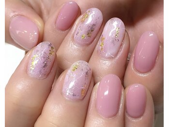 アイラッシュネイルサロン セシルビー(SECILB)/大理石風ネイル 90分コース