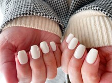 キキネイル 二子玉川(kikinail)/ミルキーホワイトワンカラー