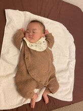 子育てママの整体サロン/施術中のお子様の様子