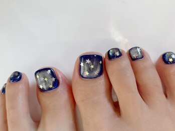 キラネイル アンド アイラッシュ by World Beauty(KIRA)/星ネイル