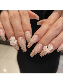 アリュール アンド エテルノ 小山店(Allure & ETERNO)/レオパードフレンチ