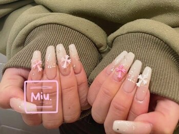 ミュー(Miu.)/#ホワイトグラデーション