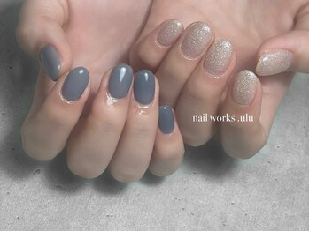 ドットウル(.ulu)/アシメワンカラー