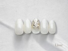 キラキラ　ニュアンスネイル