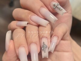 白ワンカラーxパーツ 2本