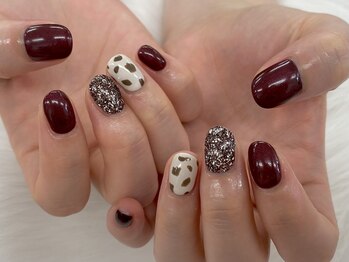 ディーネイル 池袋(D-nail)/【山崎】アニマルネイル
