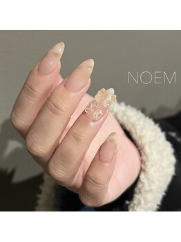 ふんわり豹柄ニュアンス