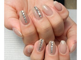 ワンカラー＋ストーン20個