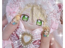 ネイル アリーズ セカンド(nail Allies 2nd)/痛ネイル 手書き 推しネイル