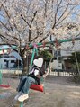 チュラ(Chu.ra) お休みの日は5歳の娘と外で遊ぶことが多いです*